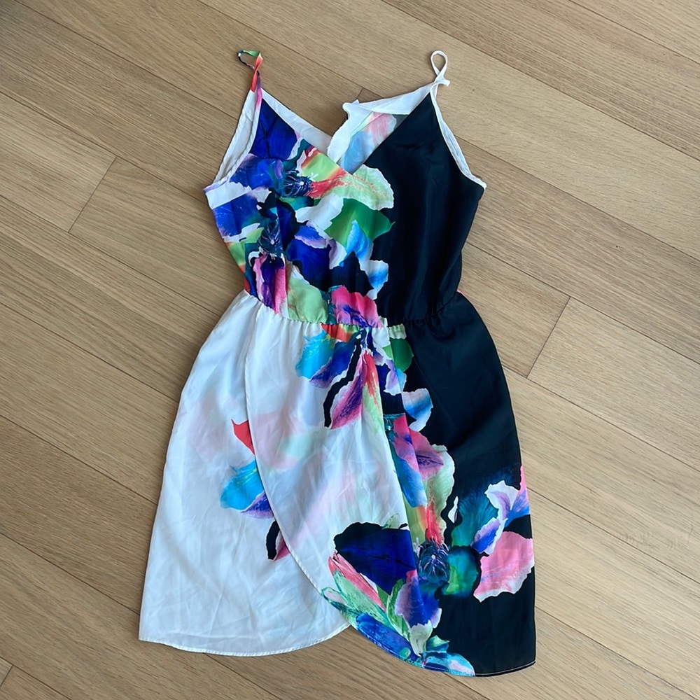 Amanda Uprichard Multicolor Floral Dress